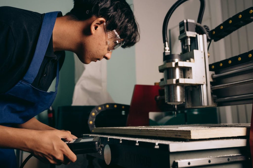 হোম cnc machine operation